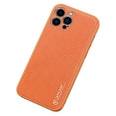 Dux Ducis Yolo bőr tok iPhone 13 Pro Max, narancssárga