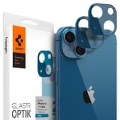 Spigen Optik.Tr 2x üvegfólia kamerára iPhone 13 / 13 mini, kék