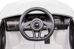 Lean-toys McLaren GT 12 V akkumulátor autó fehér