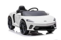 Lean-toys McLaren GT 12 V akkumulátor autó fehér