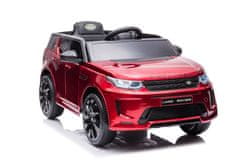 Lean-toys Range Rover piros festett akkumulátor autó