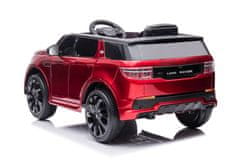 Lean-toys Range Rover piros festett akkumulátor autó
