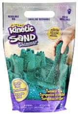 Kinetic Sand Csillogó kékeszöld homok, 0,9 kg