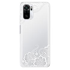 iSaprio White Lace 02 szilikon tok Xiaomi Redmi Note 10 / Note 10S