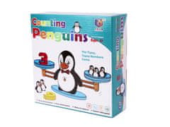 Aga Oktatójáték - Számokkal ellátott mérleg - Pingvin