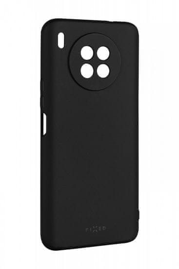 FIXED Story gumírozott hátlapi védőtok Huawei Nova 8i készülékhez FIXST-807-BK, fekete