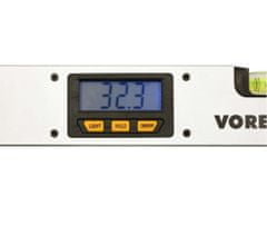 Vorel Digitális szögmérő 50x400mm LCD képernyővel