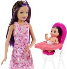 Mattel Barbie dada játékkészlet Születésnapi buli - barnahajú FHY97