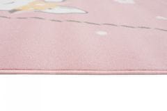 Chemex Szőnyeg Jolly Gyermek Pasztell Színek Dy95B Fyd Rózsaszín 80x150 cm