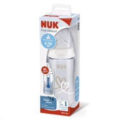 Nuk FC+ cumisüveg hőmérséklet-szabályozóval 300 ml - fehér