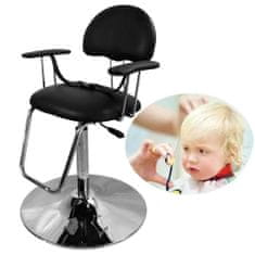 Timeless Tools Gyermek fodrász szék, fekete