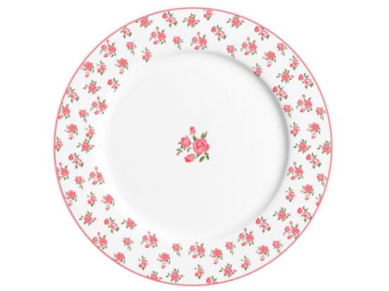 Isabelle Rose Porcelán desszert tányér Holly 19 cm