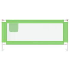 Greatstore zöld szövet biztonsági leesésgátló 200 x 25 cm