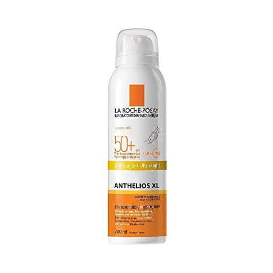 La Roche - Posay Frissítő spray magas védelemmel SPF 50+ Anthelios XL (Ultra Light Invisible Mist) 200 ml