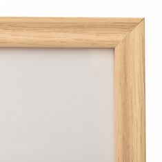 Greatstore 3 db világos tölgyszínű MDF fali/asztali fényképkeret 70x90 cm