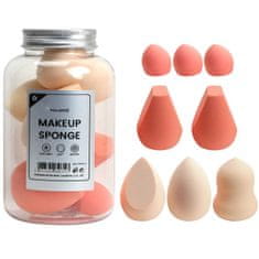 IZMAEL Maange Make-Up Szivacsok-Narancssárga