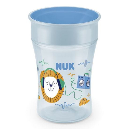 Nuk Magic Cup fedővel 230ml kék