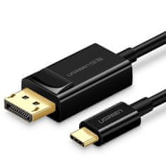 Ugreen MM139 kábel USB-C / DisplayPort 4K 1.5m, fekete