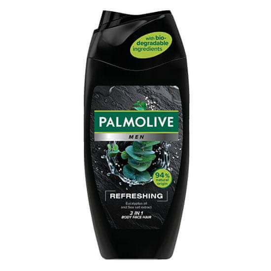 Palmolive Tusfürdő férfiaknak 3in1 test és a haj For Men (Refreshing 3 In 1 Body & Hair Shower Shampoo)
