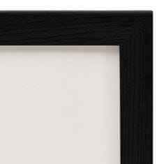 Greatstore fekete kétszárnyas fényképkeretszett 2 x (21 x 29,7 cm)