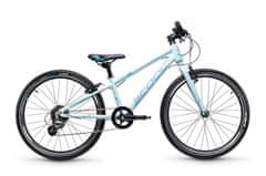 S'COOL Gyermek kerékpár LiXe 24-8S Égszínkék/kék