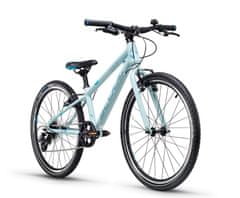 S'COOL Gyermek kerékpár LiXe 24-8S Égszínkék/kék