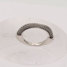 Amiatex Ezüst gyűrű 86079, 55