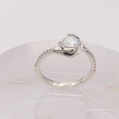 Amiatex Ezüst gyűrű 86101, 57