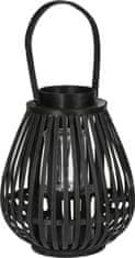 Fernity Bambusz lámpa fekete 27cm