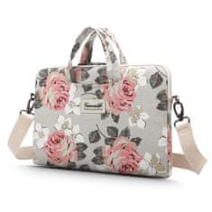 Canvaslife Briefcase laptop táska 15-16, white rose
