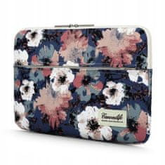 Canvaslife Sleeve laptop táska 13-14'', blue camellia