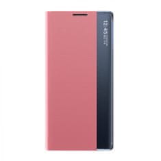 MG Sleep Case könyv tok Xiaomi Redmi Note 10 5G / Poco M3 Pro, rózsaszín