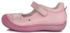 lány bőr balerina cipő PJ122-DA03-1-233, 24, rózsaszín