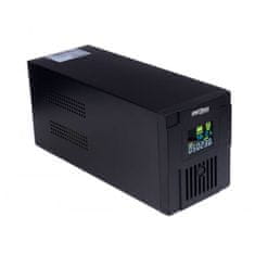 Kraft&Dele 1200W UPS szünetmentes tápegység 2000VA LCD-vel