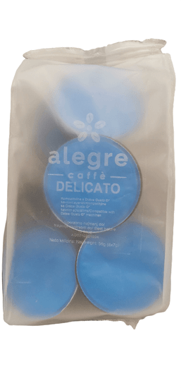 Alegre caffè - Delicato , kapszulák DOLCE GUSTO kávégépekhez, 8 db