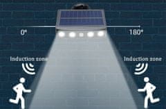 CoolCeny Led napelemes lámpa mozgásérzékelővel - Security Light