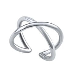 Silvego Bámulatos nyitott ezüst gyűrű Arin Infinity RMM22726