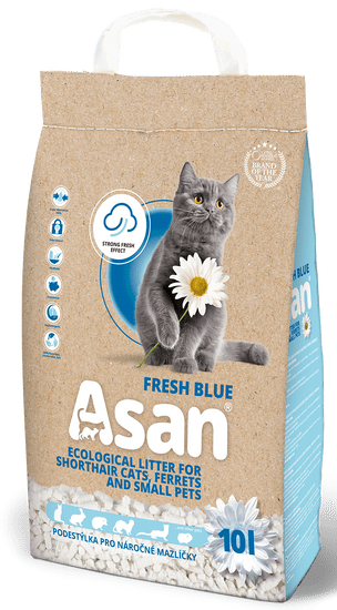 Asan Cat Fresh Blue, 10 l