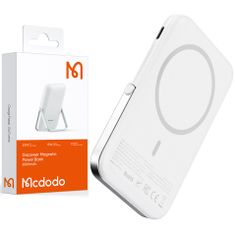 Mcdodo MCDODO GOPOWER POWERBANK 5000MAH PD 3.0 PRO IPHONE 12 13 MAGSAFE WHITE MC-7051