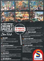 Schmidt Titkos puzzle 1000 darab a konyhaasztalon
