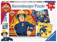 Ravensburger Puzzle Fireman Sam veszélyben 3x49 darab