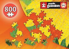 EDUCA Kerek puzzle Napraforgó 800 db