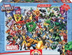 EDUCA Puzzle Heroes Marvel 1000 darab