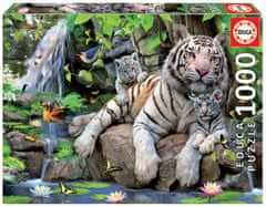 EDUCA Puzzle Fehér bengáli tigris 1000 db