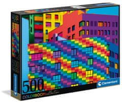 Clementoni ColorBoom puzzle: Négyzetek 500 darab