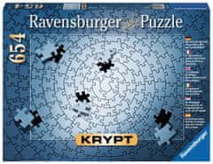 Ravensburger KRYPT puzzle (ezüst színű) 654 darab