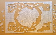 Ravensburger KRYPT puzzle (ezüst színű) 654 darab