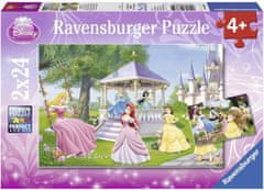 Ravensburger Varázslatos hercegnők puzzle 2x24 darab