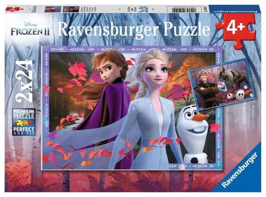 Ravensburger Puzzle Ice Kingdom 2, 2x24 darab