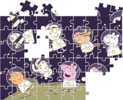 Clementoni Kétoldalas puzzle Peppa Pig térben 60 darab